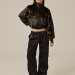 Dorothy zip - up jacket - threetimes