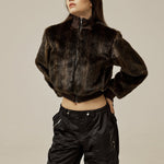 Dorothy zip - up jacket - threetimes