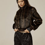 Dorothy zip - up jacket - threetimes