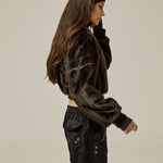 Dorothy zip - up jacket - threetimes