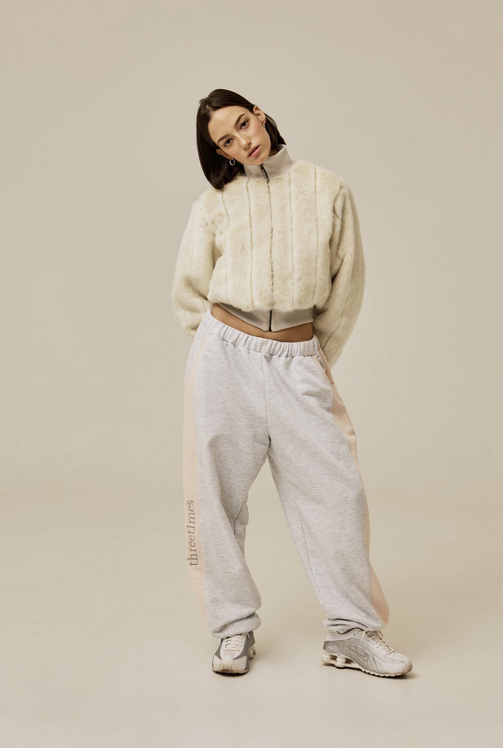 Dorothy zip - up jacket - threetimes