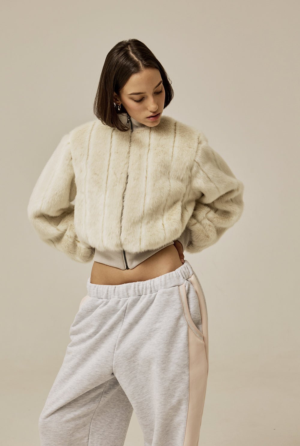 Dorothy zip - up jacket - threetimes