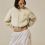 Dorothy zip - up jacket - threetimes