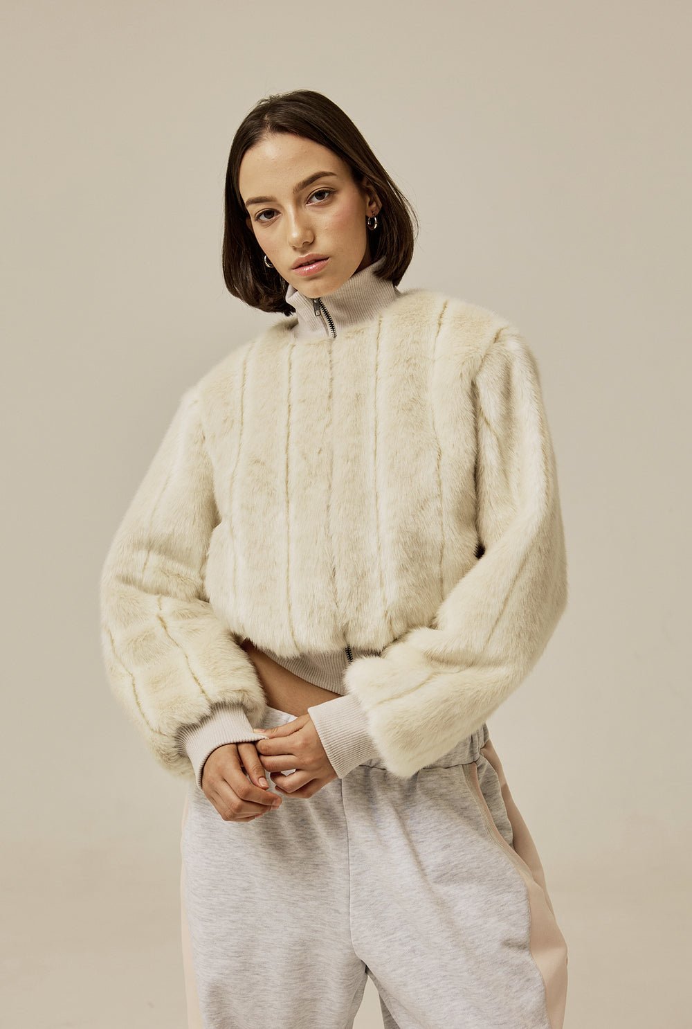 Dorothy zip - up jacket - threetimes