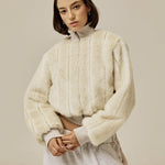 Dorothy zip - up jacket - threetimes