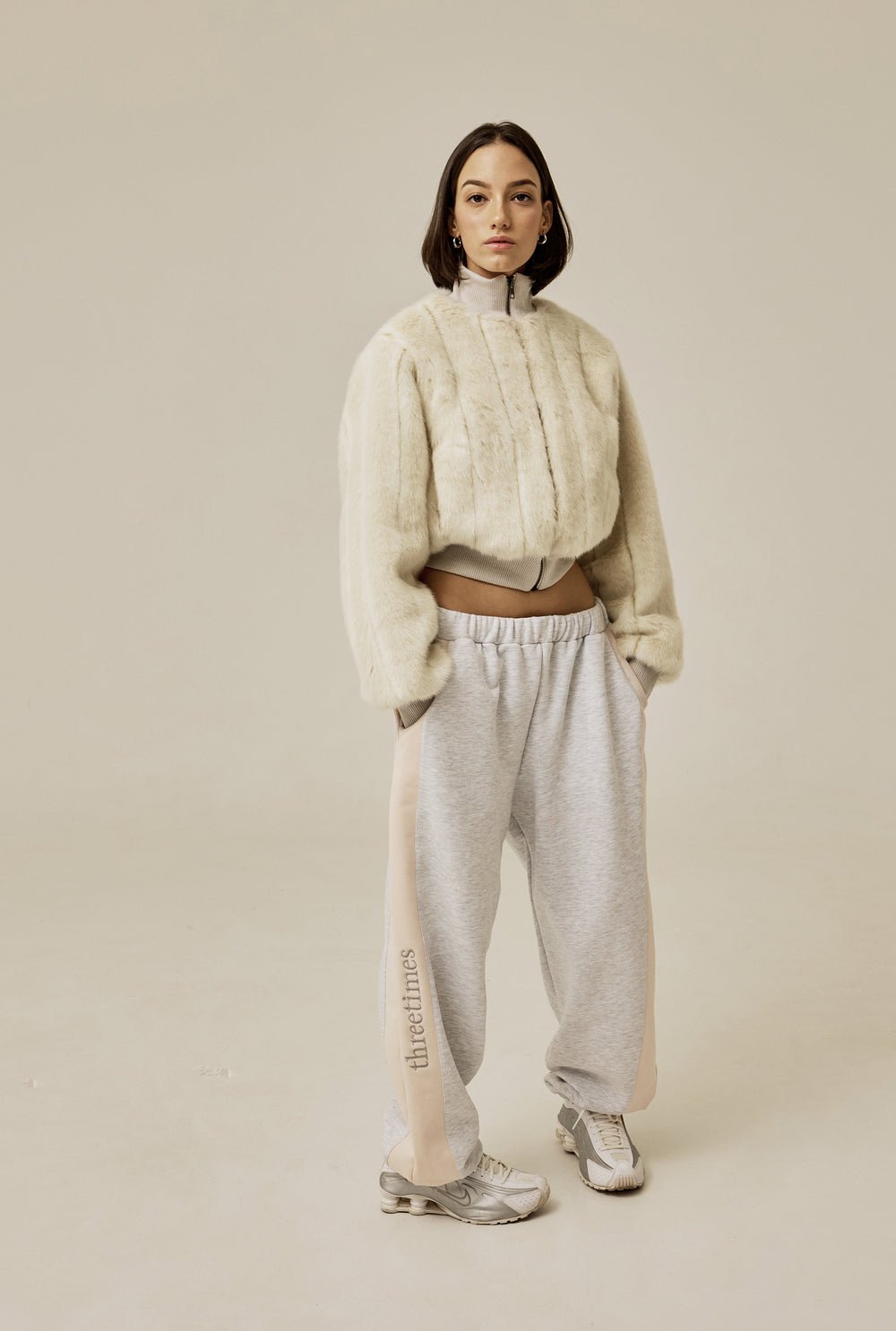 Dorothy zip - up jacket - threetimes