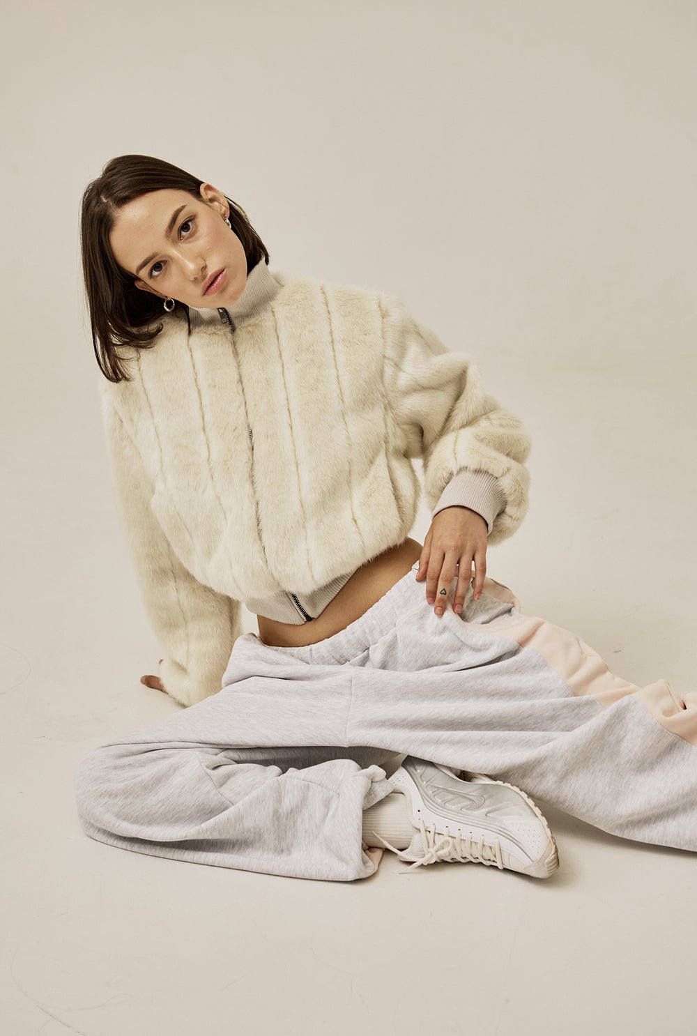 Dorothy zip - up jacket - threetimes