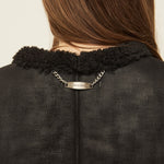 Curly fur vest - threetimes