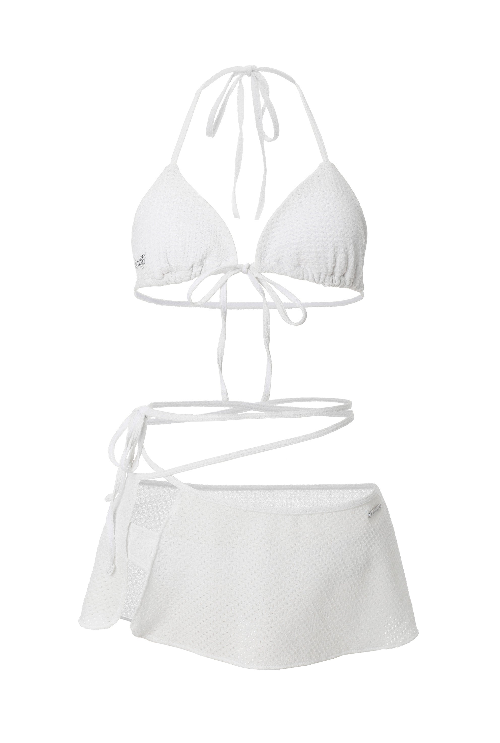 Angel tattoo strap bikini - threetimes