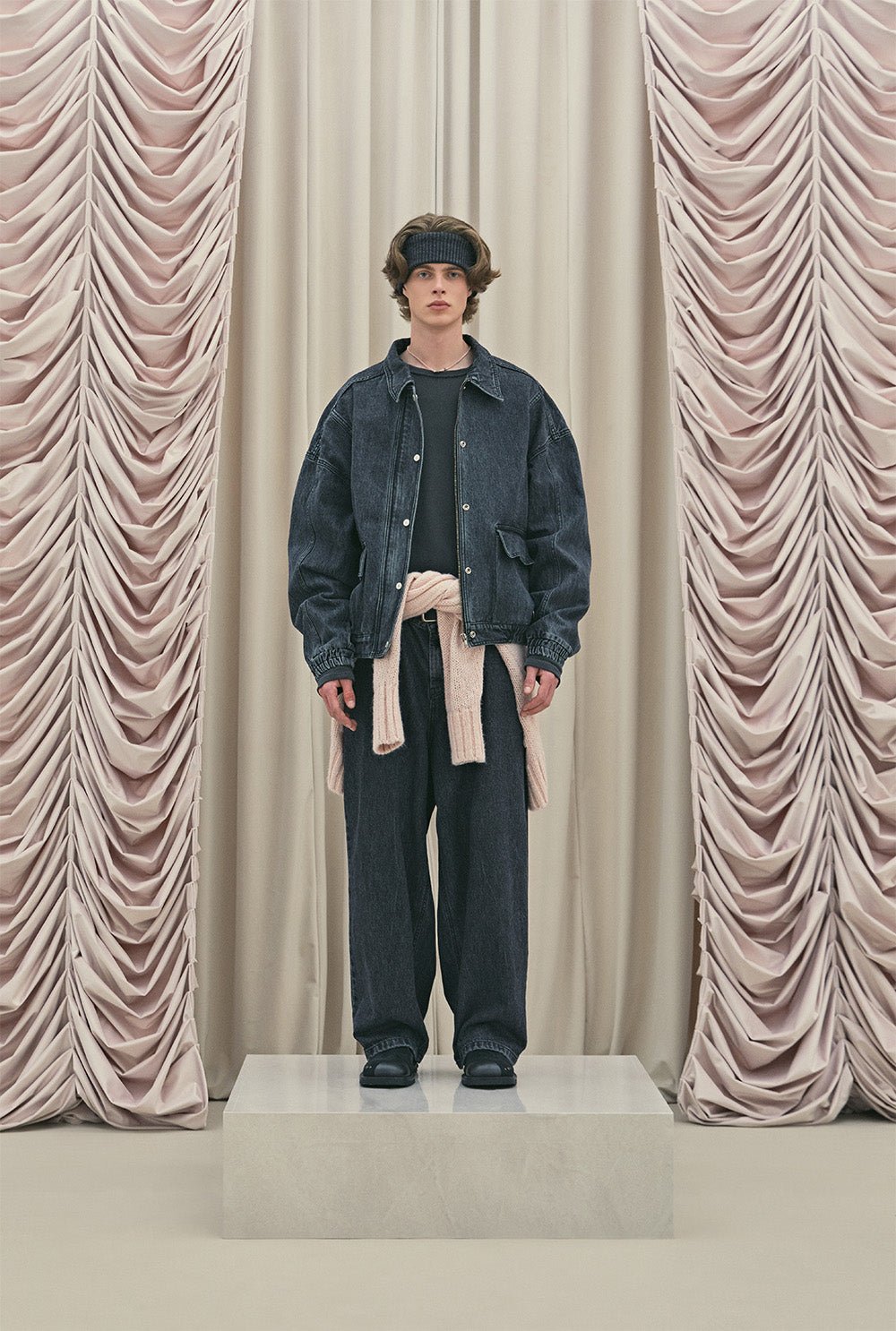 Balloon baggy jacket - threetimes