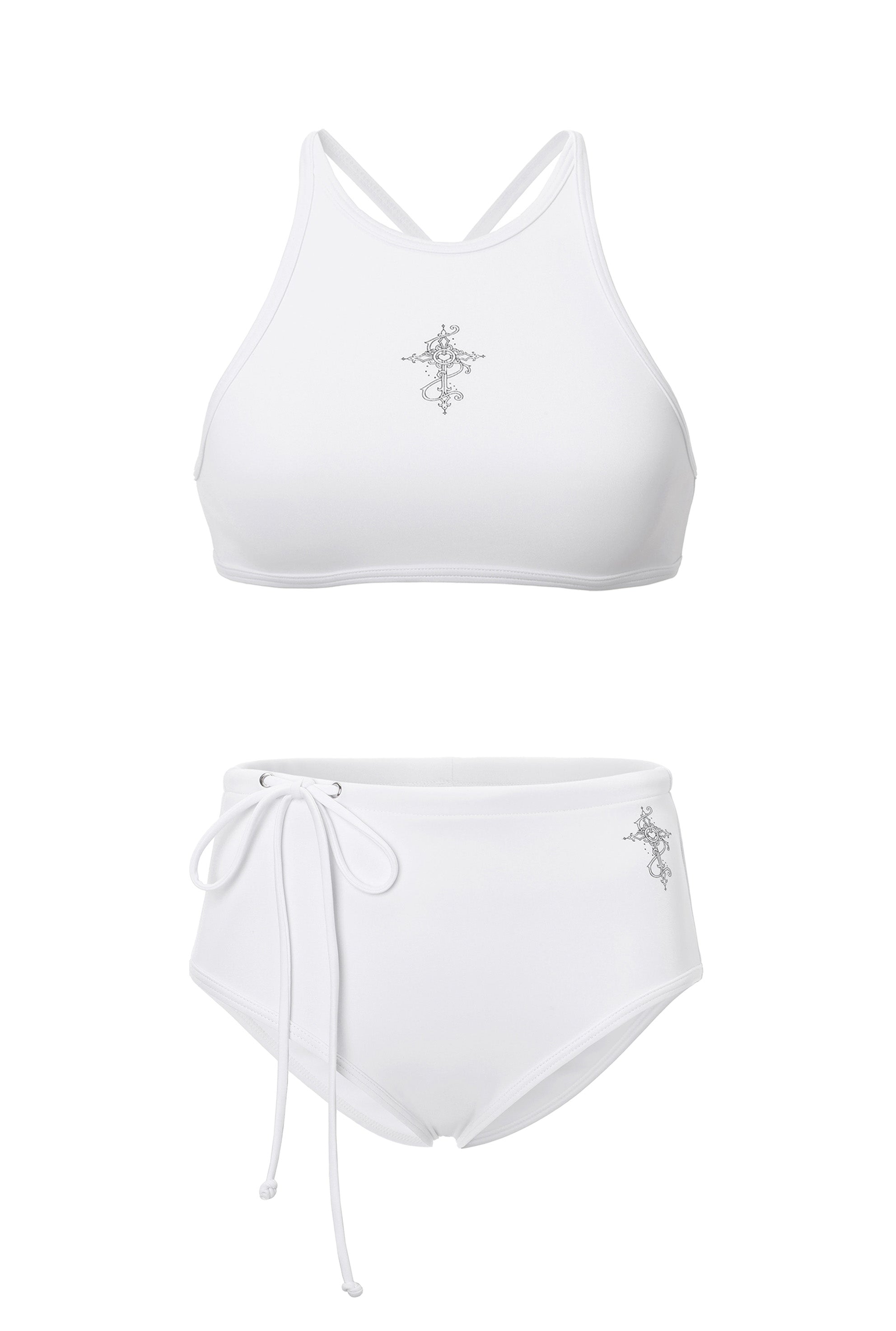 Cross tattoo tank bikini - threetimes