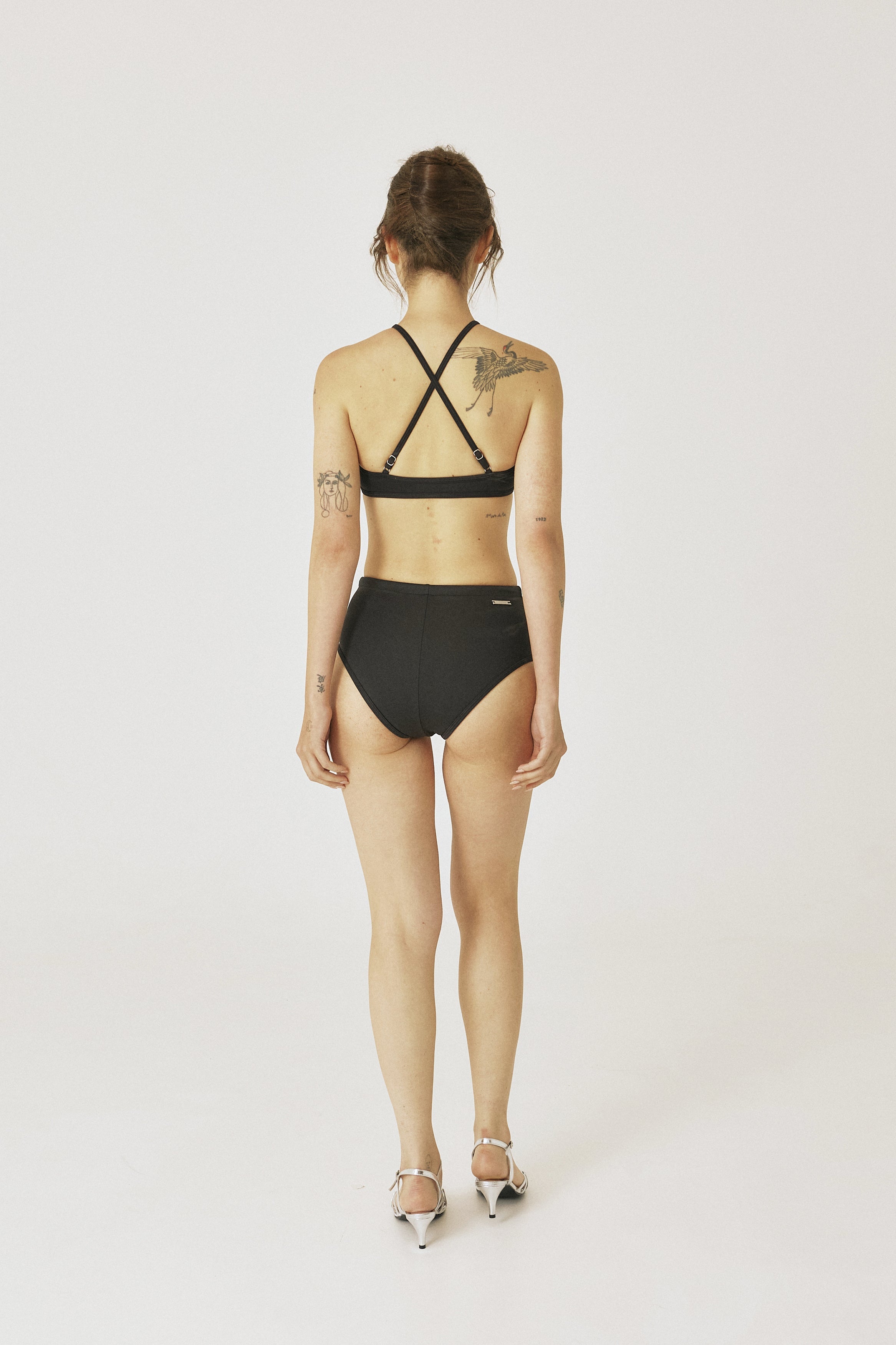 Cross tattoo tank bikini - threetimes