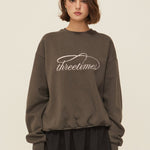 Dreamy logo sweatshirt - threetimes