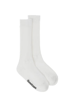 Knit half knee socks - threetimes