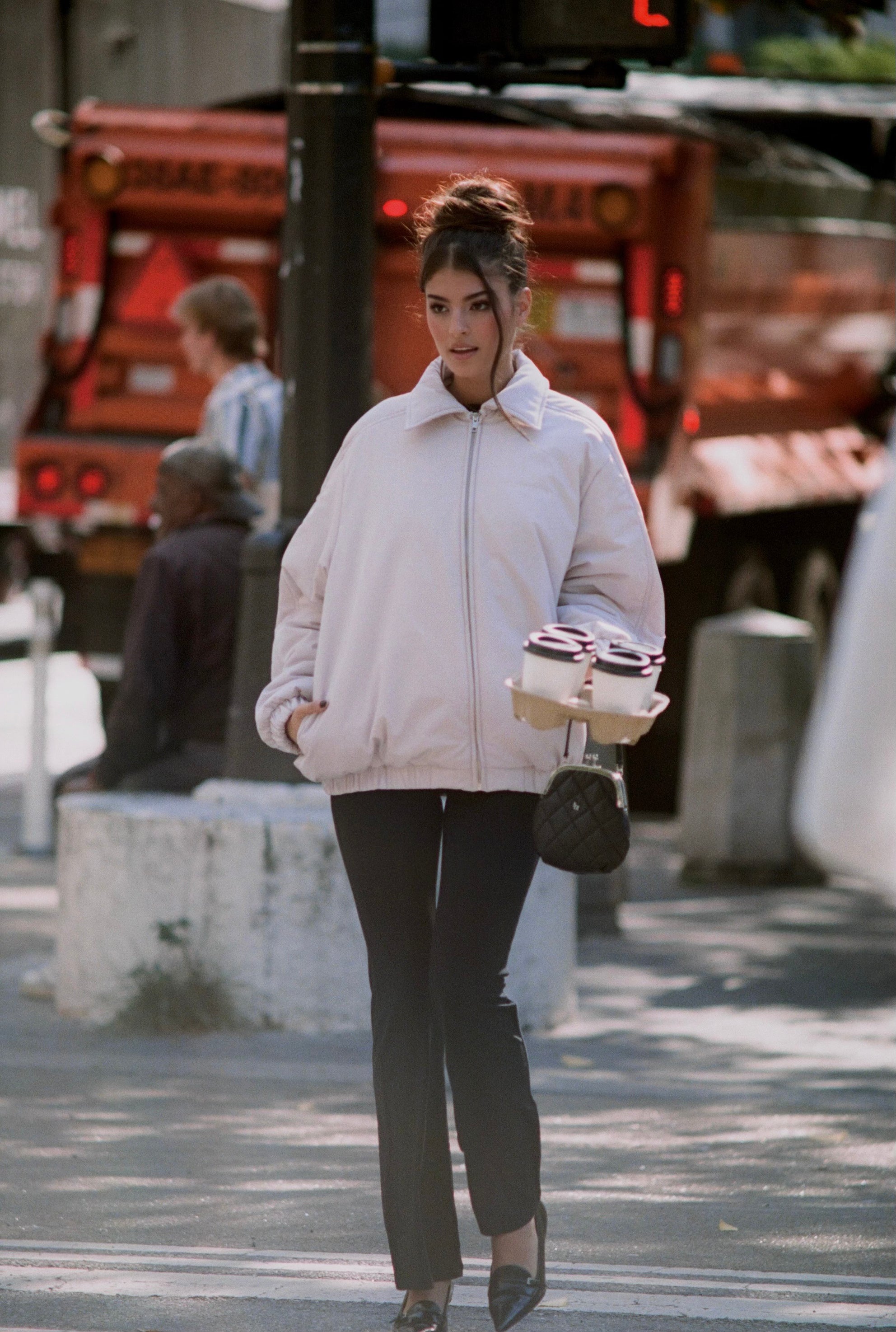 Smoothie puffer jacket - threetimes