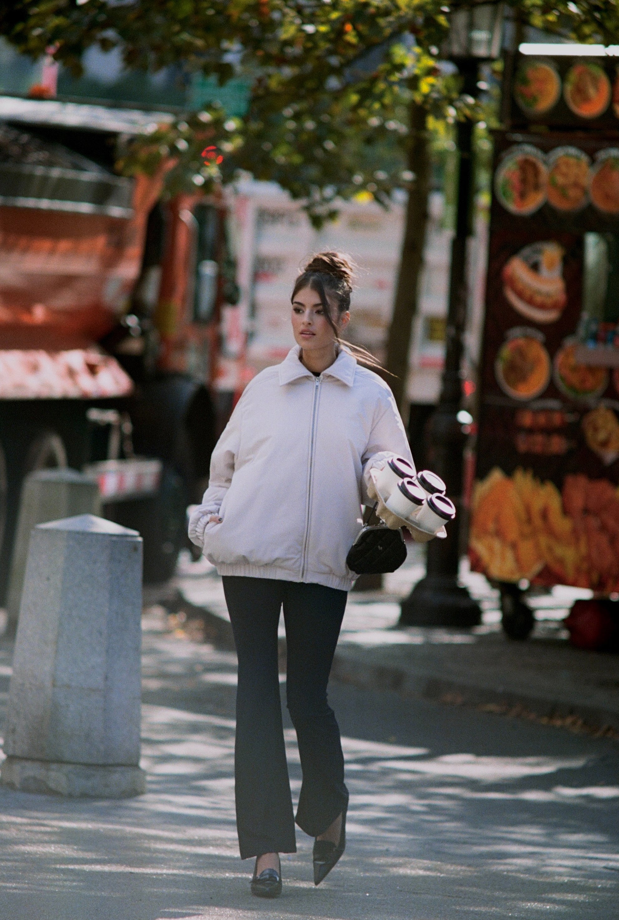 Smoothie puffer jacket - threetimes