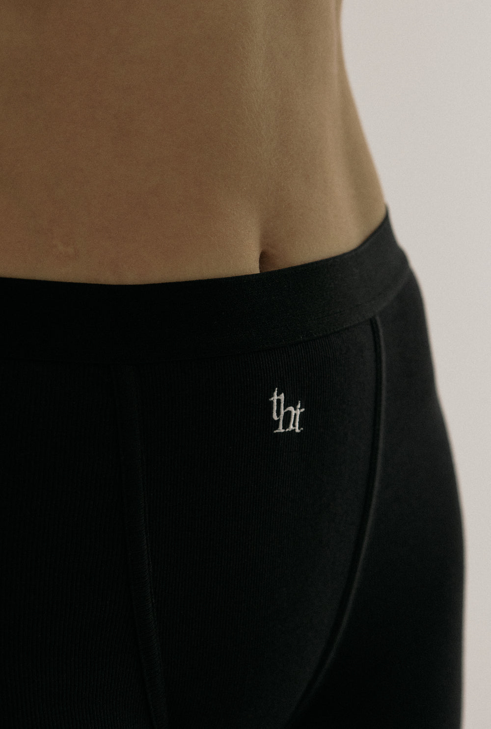 Rib logo boxer brief - threetimes