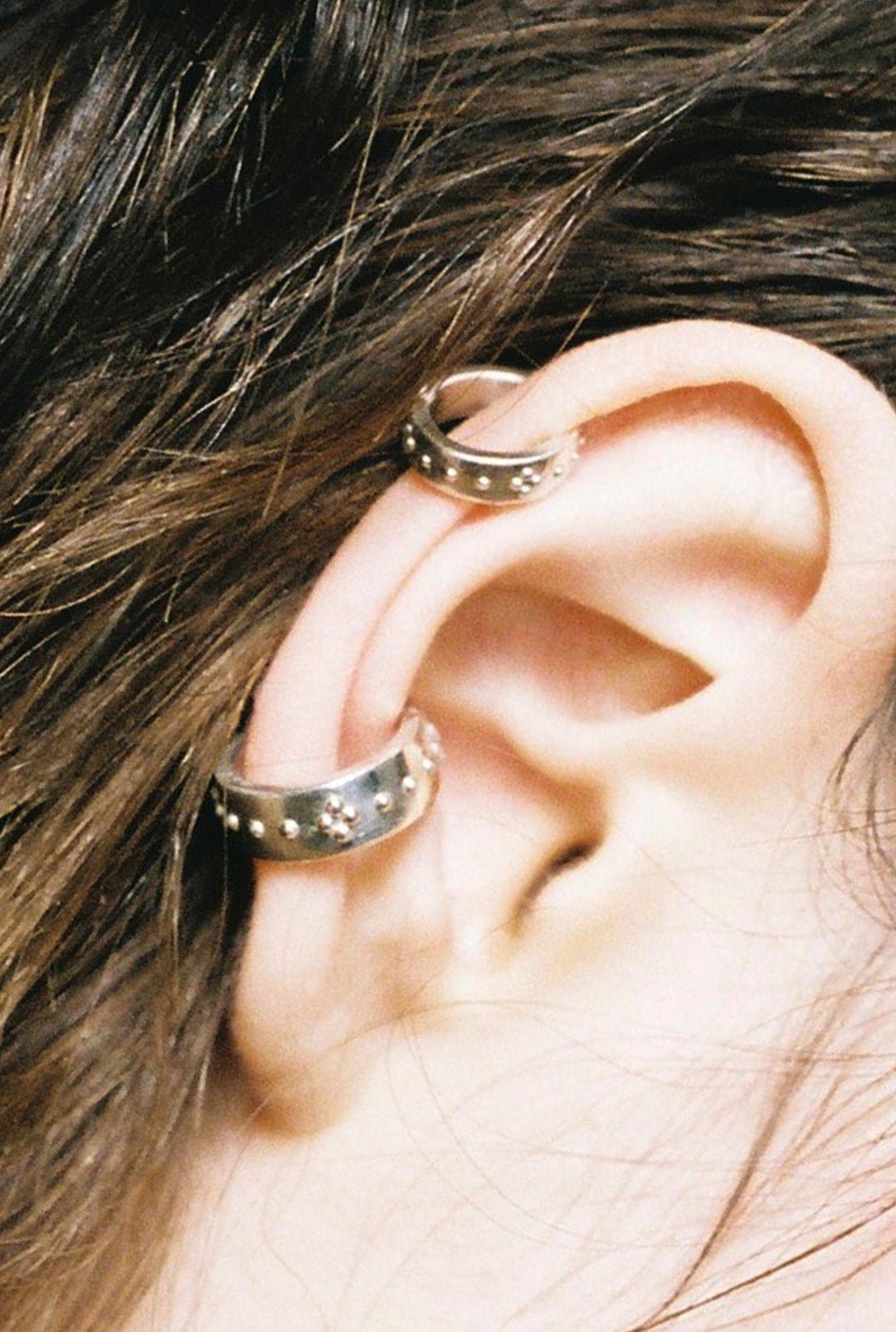 [releasing 09.30 12pm KST] Vintage bead earcuff petite - threetimes