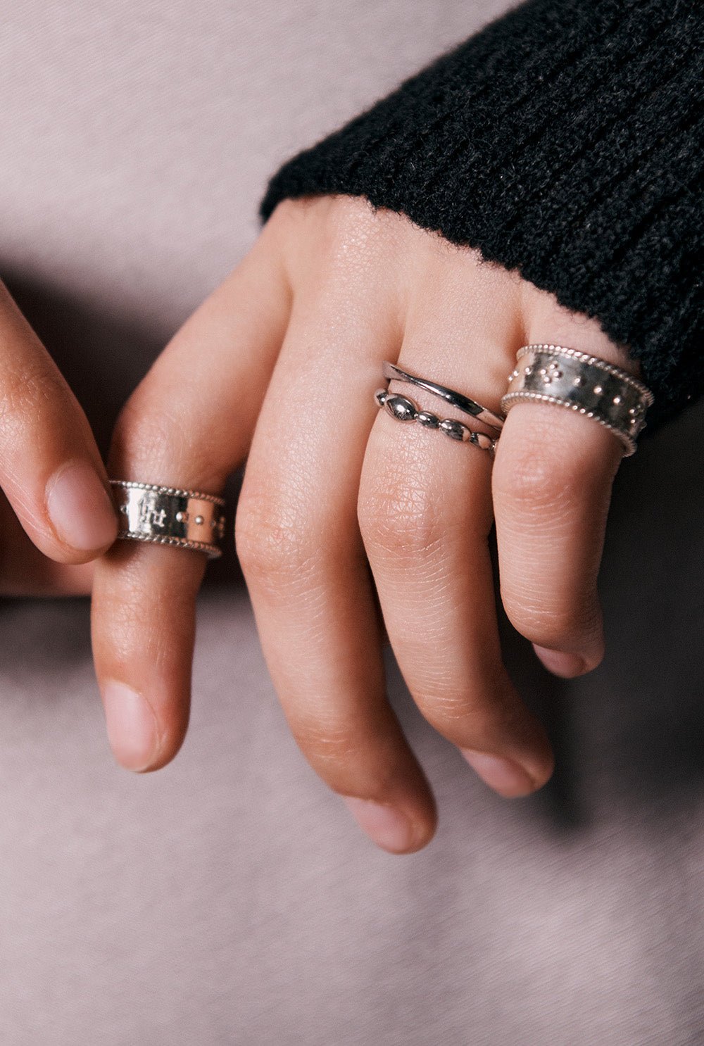 [releasing 09.30 12pm KST] Vintage bead ring - threetimes
