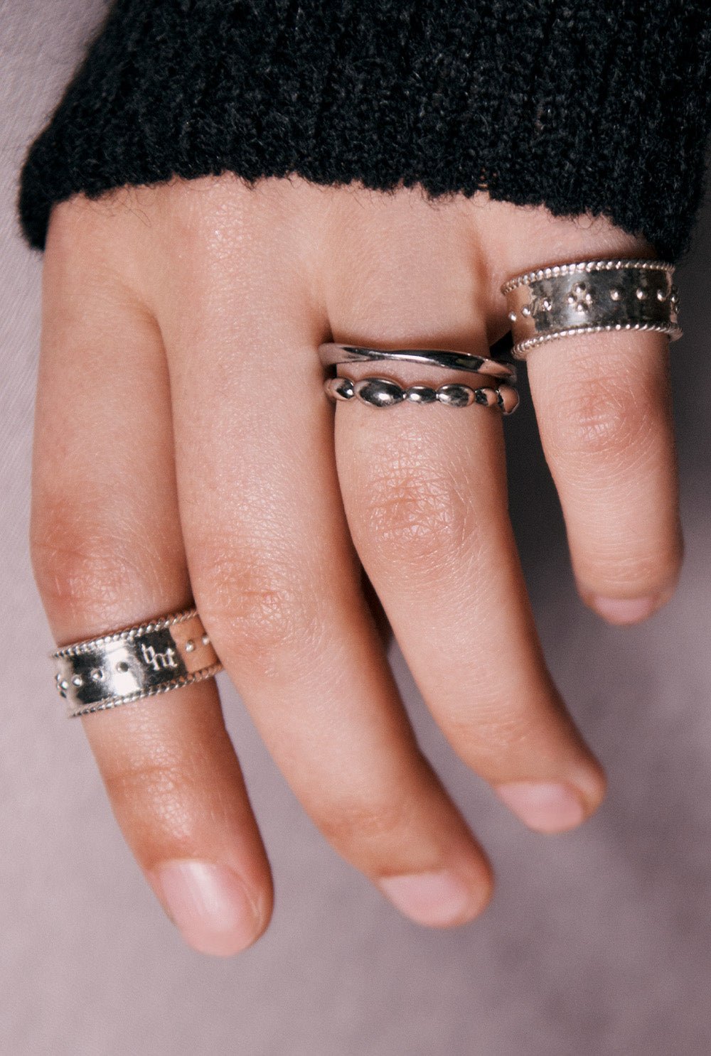 [releasing 09.30 12pm KST] Vintage bead ring - threetimes