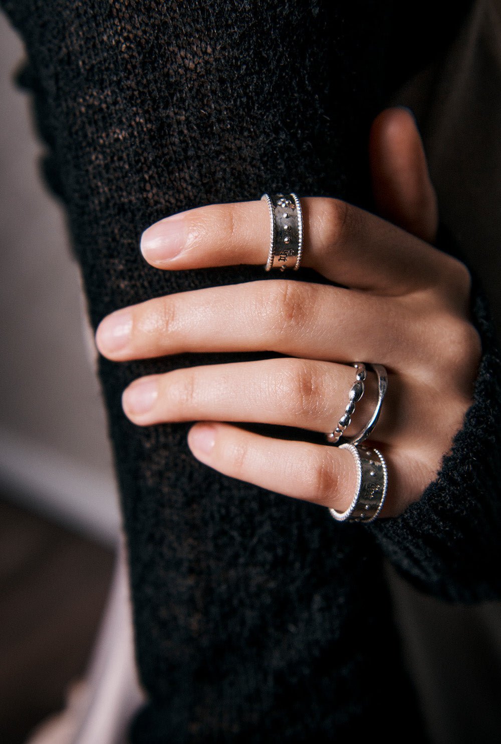 [releasing 09.30 12pm KST] Vintage bead ring - threetimes