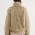 [releasing 10.30 12pm KST] Brownie zip - up fur jacket - threetimes