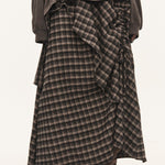 [releasing 09.18 12pm KST] Tartan soup skirt - threetimes