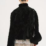 [releasing 10.30 12pm KST] Ribbon tie fur jacket - threetimes