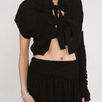 [releasing 12.09 12pm KST] Ribbon bouquet skirt - threetimes