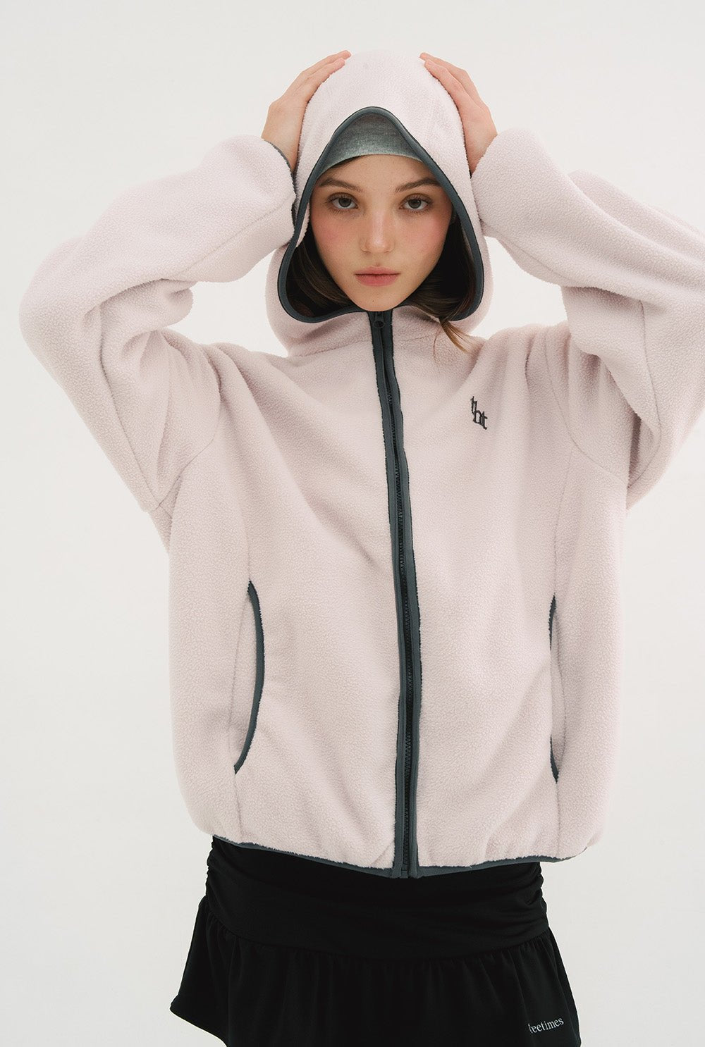 [releasing 10.30 12pm KST] Cookie fleece jacket - threetimes