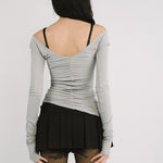 [releasing 12.09 12pm KST] Hush slim tee - threetimes