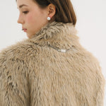 [releasing 10.30 12pm KST] Brownie zip - up fur jacket - threetimes