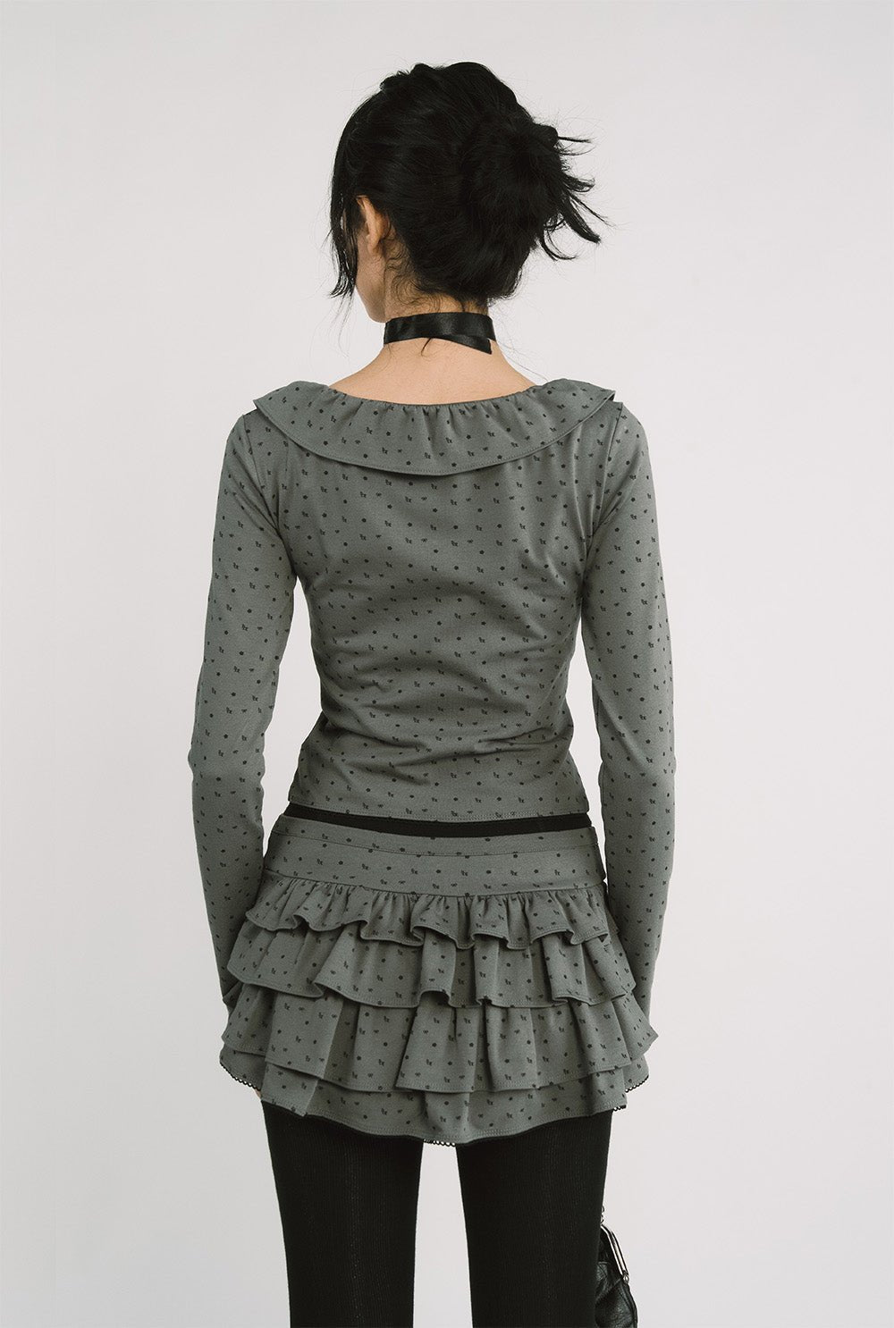 [releasing 12.09 12pm KST] Lolly picot skirt - threetimes