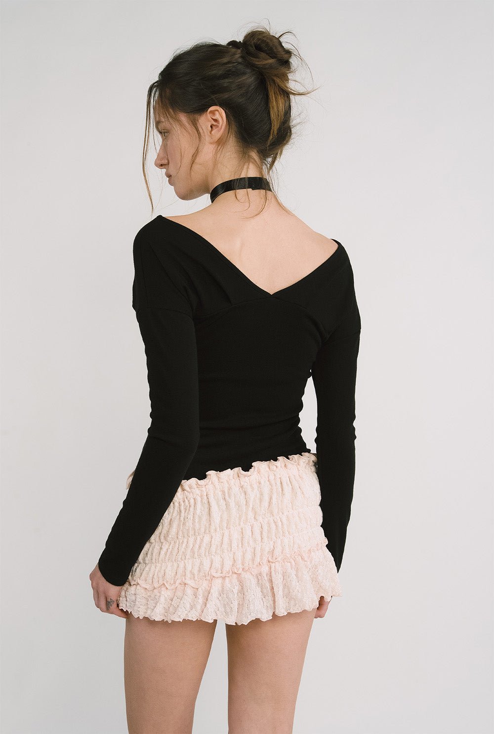 [releasing 12.09 12pm KST] Rose jewel top - threetimes