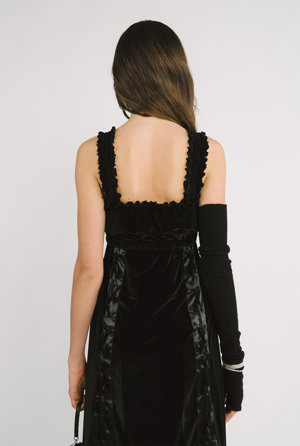 [releasing 12.09 12pm KST] Agatha velvet dress - threetimes