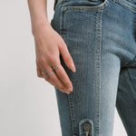 [releasing 12.09 12pm KST] Ava bootcut jeans - threetimes