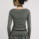 [releasing 12.09 12pm KST] Lolly picot cardigan - threetimes