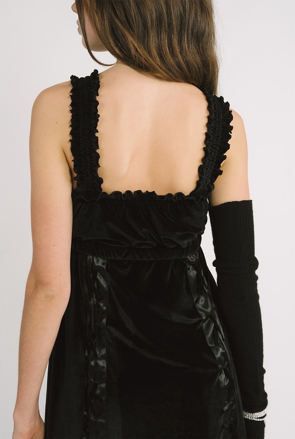 [releasing 12.09 12pm KST] Agatha velvet dress - threetimes