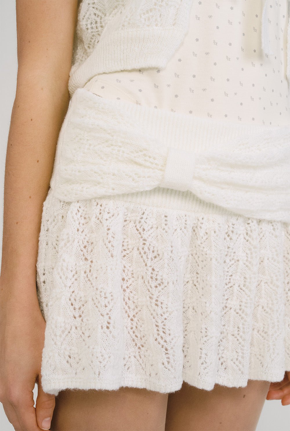 [releasing 12.09 12pm KST] Ribbon bouquet skirt - threetimes