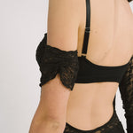 [releasing 12.09 12pm KST] Lace drape top - threetimes