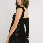 [releasing 12.09 12pm KST] Agatha velvet dress - threetimes