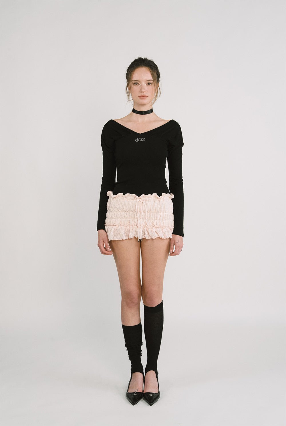 [releasing 12.09 12pm KST] Rose jewel top - threetimes