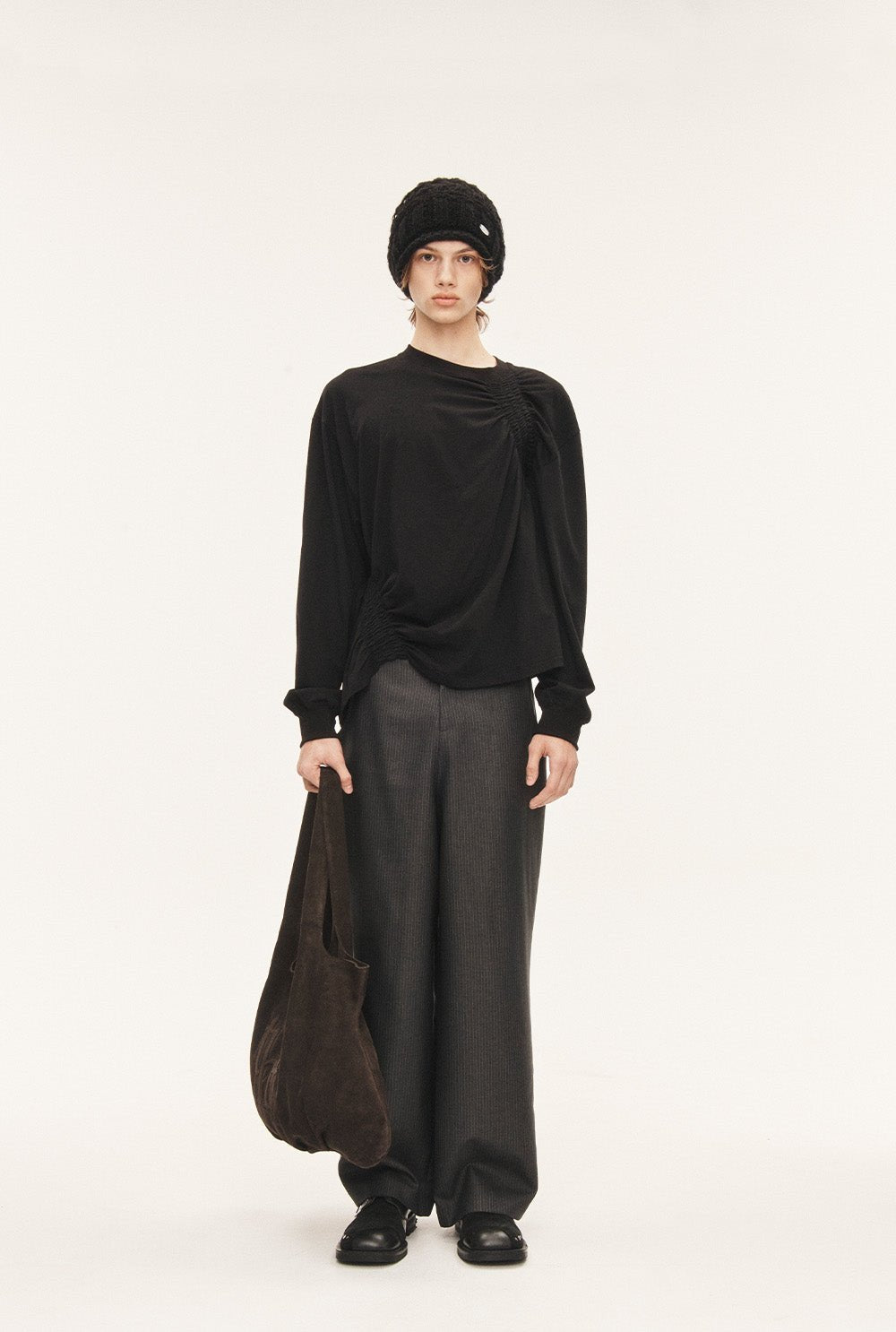 [releasing 09.30 12pm KST] Muse stripe trouser - threetimes