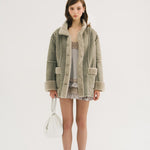 [releasing 10.30 12pm KST] Angelic fur jacket - threetimes