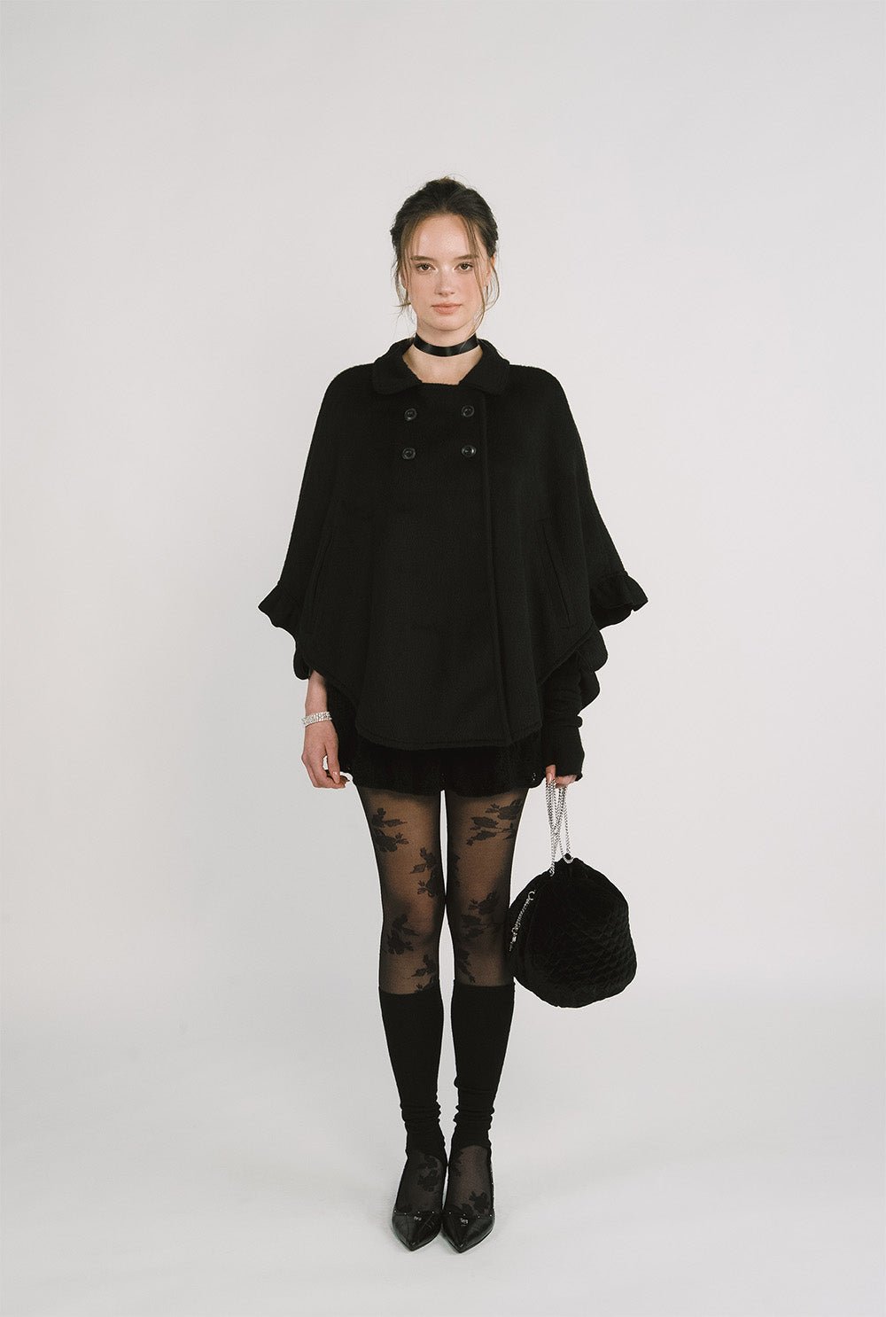 [releasing 12.09 12pm KST] Moon cape jacket - threetimes