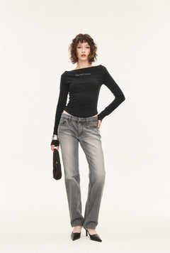 [releasing 09.30 12pm KST] Ash stud jeans - threetimes