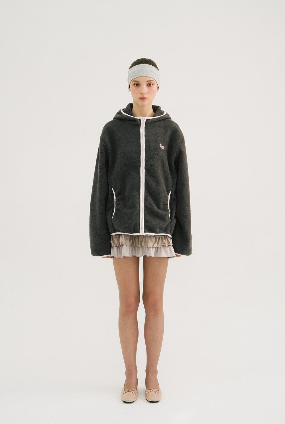 [releasing 10.30 12pm KST] Cookie fleece jacket - threetimes