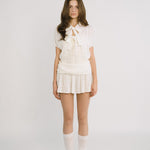 [releasing 12.09 12pm KST] Ribbon bouquet skirt - threetimes