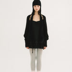 [releasing 10.30 12pm KST] Creamy knit bolero - threetimes