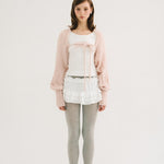 [releasing 10.30 12pm KST] Creamy knit bolero - threetimes